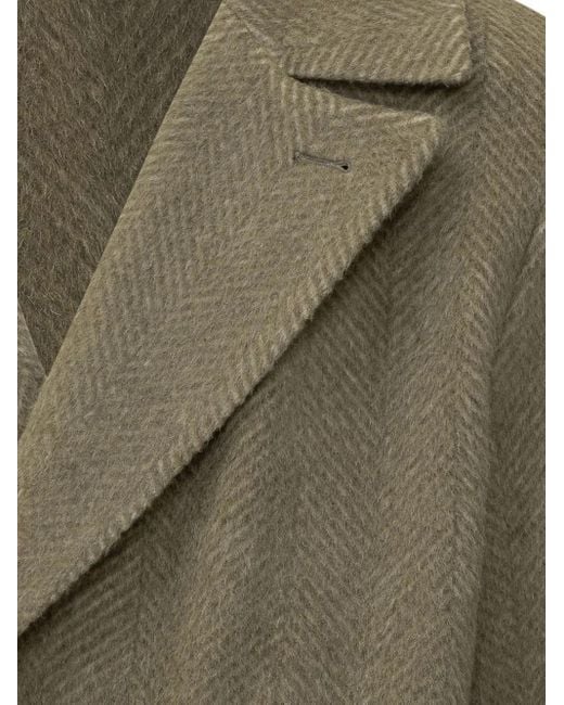 Boss Green Double-Breasted Coat for men