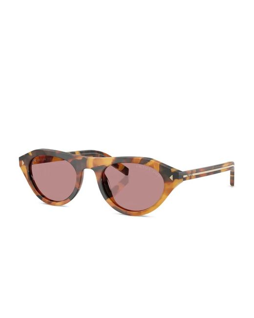 Prada Pink Cat-Eye Tortoiseshell Sunglasses