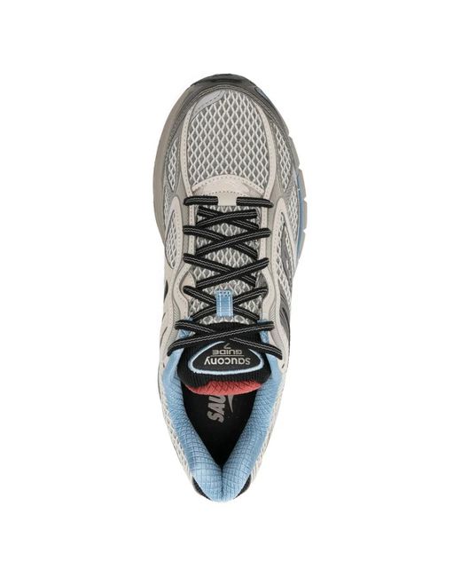 Saucony White Progrid Guide Disrupt Sneakers