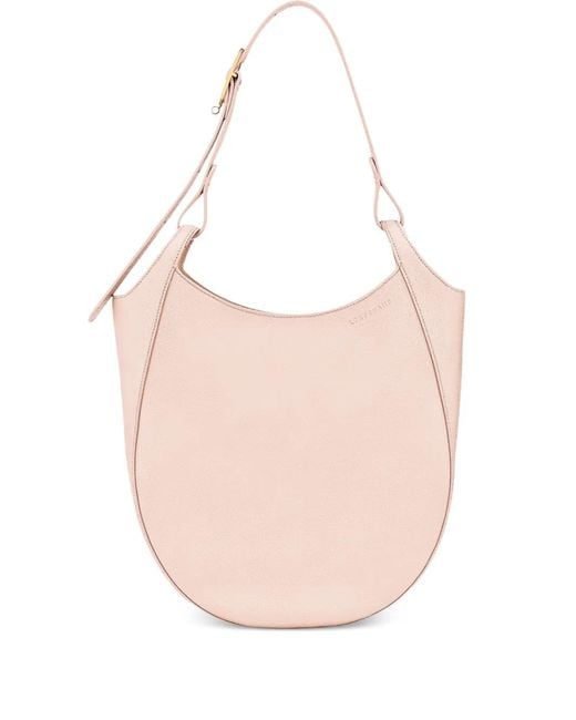 Longchamp ル フローネ ショルダーバッグ L Pink