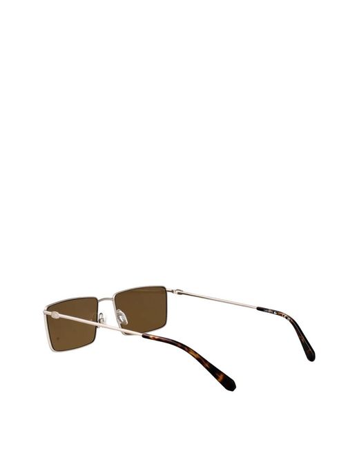 Lacoste Metallic Rectangle-Frame Sunglasses for men