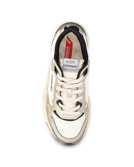 Autry White Hyperway Sneakers