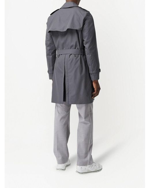 Burberry コットン チェルシー ヘリテージ トレンチコート カラー グレー メンズ Lyst Burberry コットン チェルシー ヘリテージ トレンチコート カラー グレー メンズ Lyst