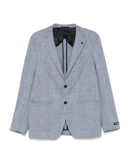 メンズ Karl Lagerfeld パターン ジャケット Blue