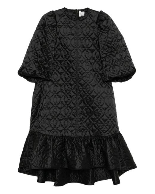 Noir Kei Ninomiya Black Quilted Dress