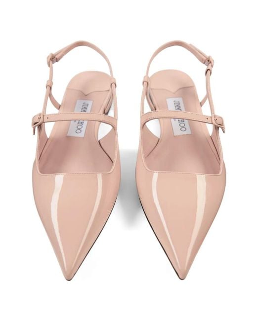 Jimmy Choo Pink Flat Shoes