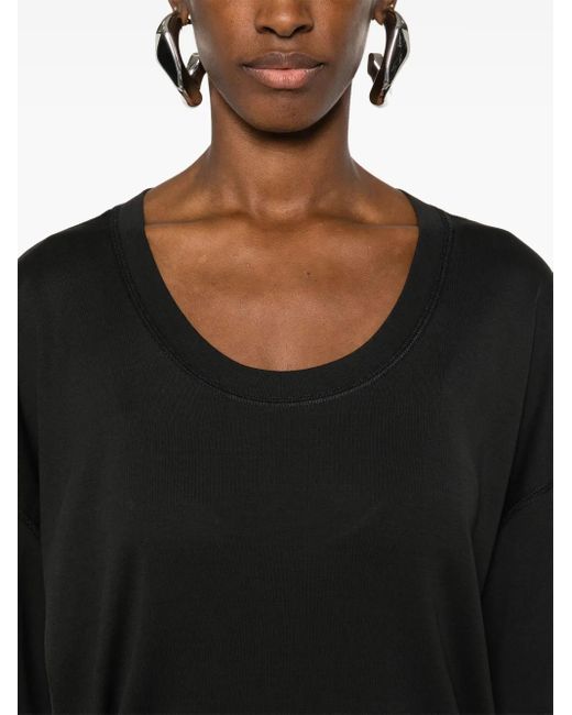 Lemaire Black Jersey T-Shirt