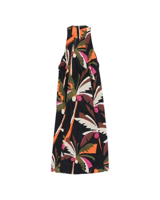 Osklen White Graphic Sleeveless Dress