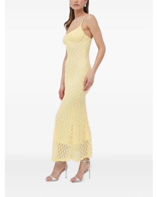 Bardot White Floral-Lace Maxi Dress