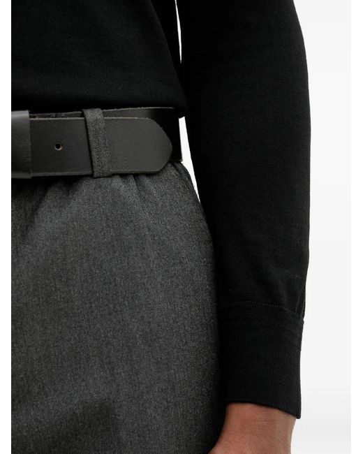 Barena Black Pull À Col Rond for men