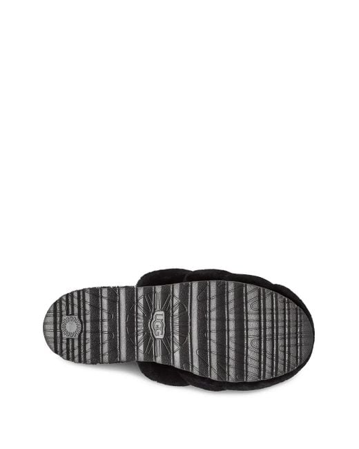 Slippers Super Fluff di Ugg in Black
