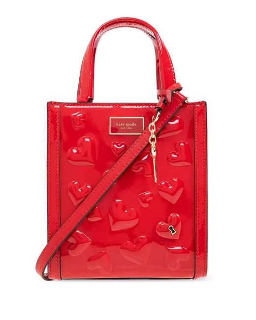 Kate Spade Heuptas Met Logoplakkaat in het Red