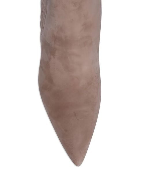 Veronica Beard Brown Lisa Pointed Heel Ankle Boots