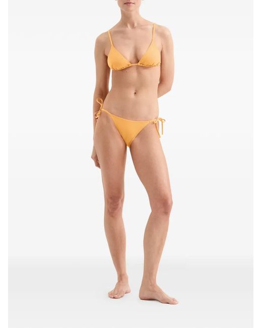 Eres Metallic Mouna Triangle Bikini Top