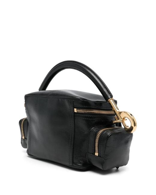 Chloé Black Small Camera Tote Bag