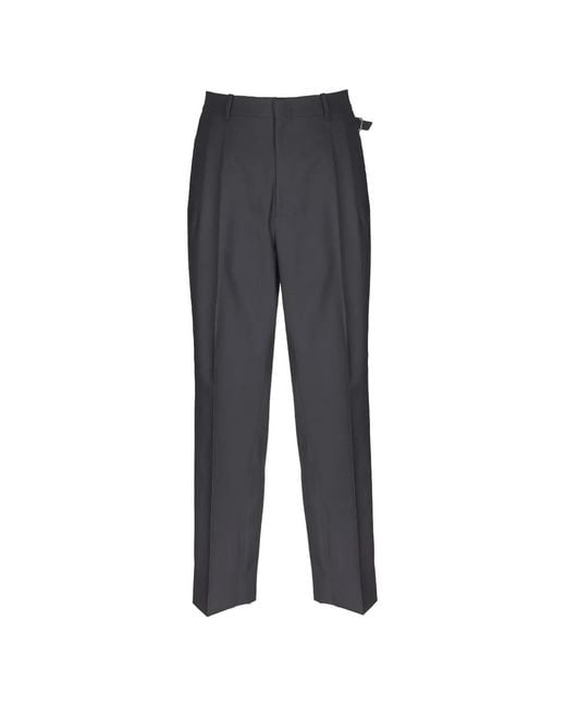 BE ABLE Blue Pleated Trousers for men