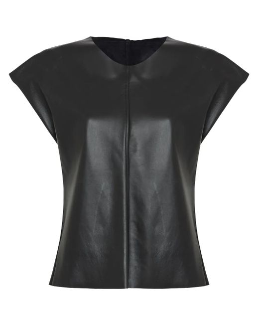 UMA | Raquel Davidowicz フレアスリーブ トップ Black