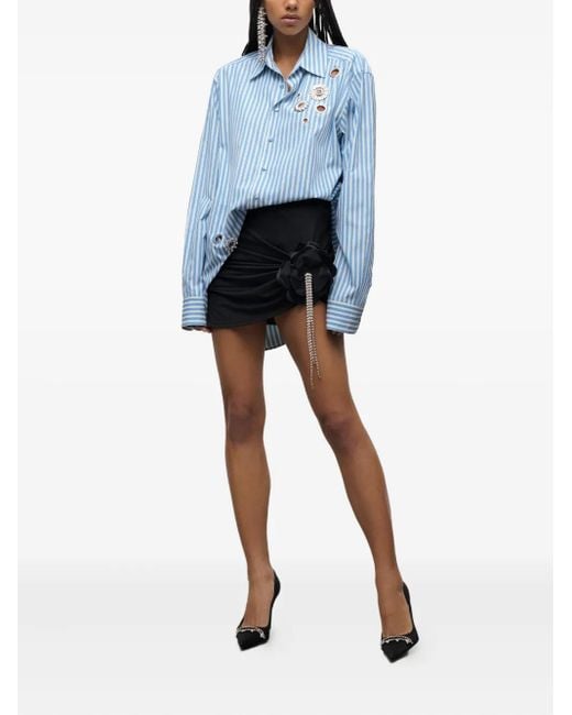 Area Blue Striped Shirt