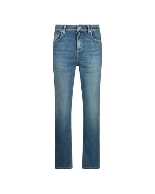 Liu Jo Blue Five-Pocket Jeans