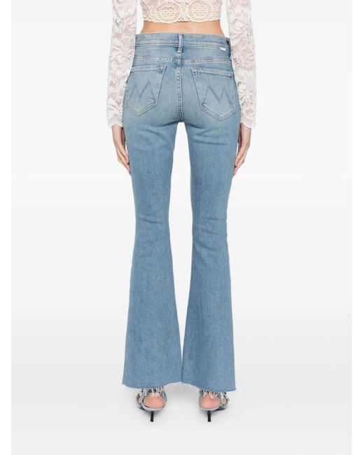 Mother Blue The Weekender Fray Jeans