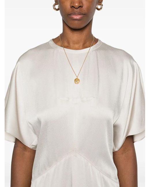 Isabel Marant White Keany Midi Dress