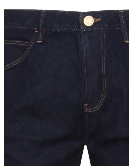 Giorgio Armani Blue Regular Jeans for men