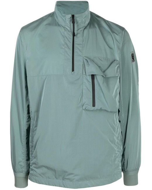 Belstaff Ramp Lightweightwaterrepellent Jacket in Green for Men Lyst