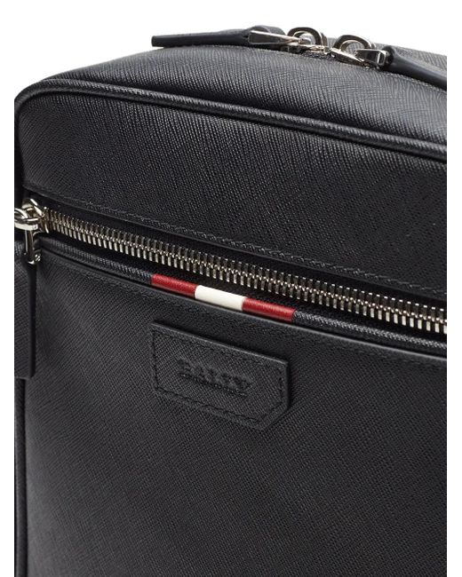 Bally Kuriertasche Mit Streifendetail in Black für Herren