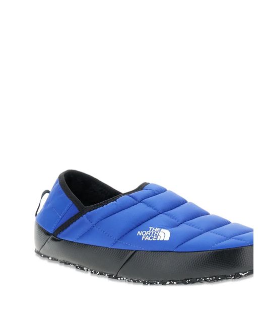 The North Face Blue Padded Slippers for men
