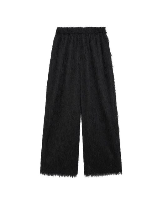 Frankie Shop Black Fringed Trousers