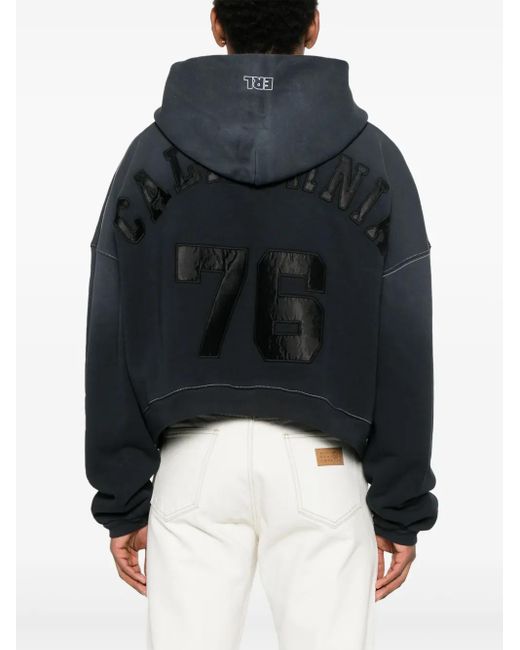 メンズ ERL Varsity パーカー Black