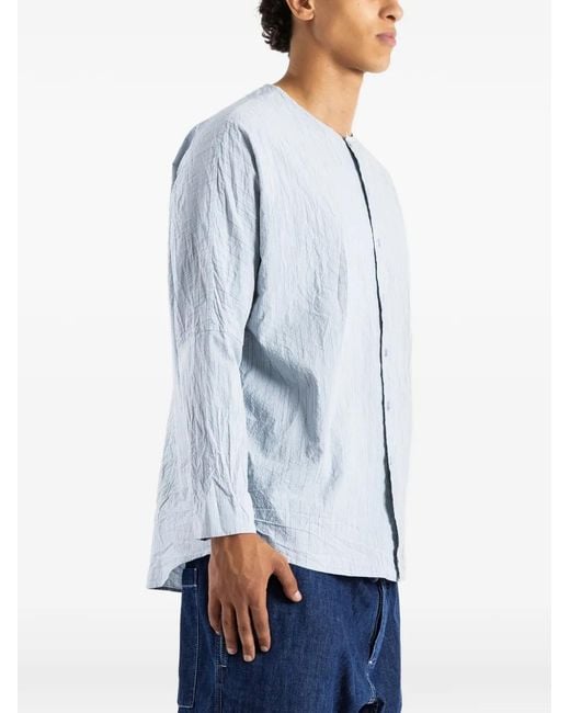 Casey Casey Blue Eclipse Shirt for men