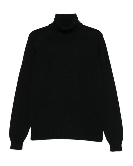 メンズ FILIPPO DE LAURENTIIS Roll-neck Sweater Black