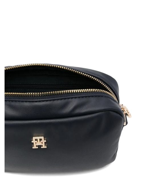 Tommy Hilfiger Blue Popette Soft Crossbody Bag