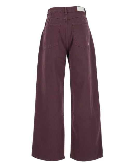 ICON DENIM Purple Five-Pocket Jeans