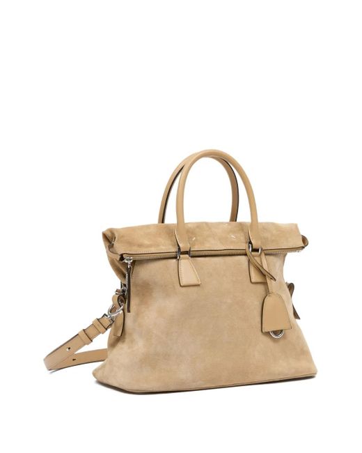 Maison Margiela Metallic Soft 5Ac Medium Shoulder Bag