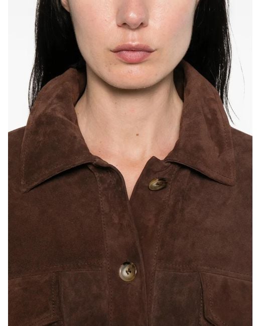 ViCOLO Brown Pocket Button Jacket