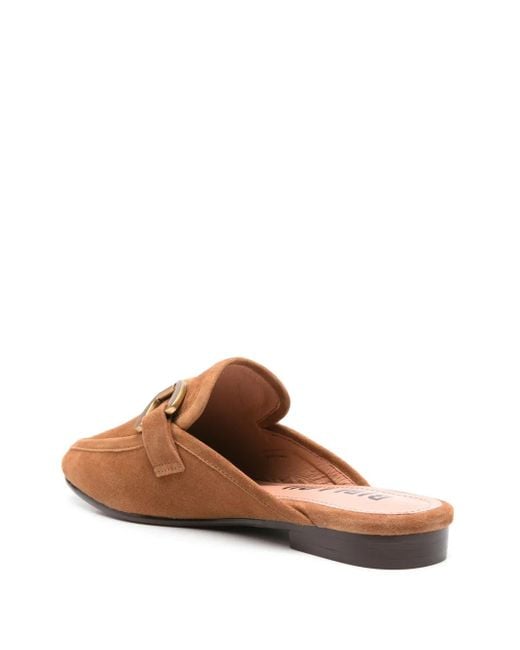 Bibi Lou Brown Vela Mules