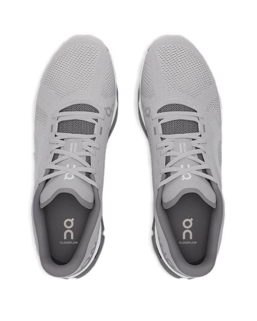 On Shoes Gray Cloudflow 5 "Alloy/Rock" Sneakers for men