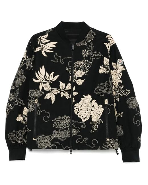 メンズ Moncler Vandea ボンバージャケット ブラック | Lyst
