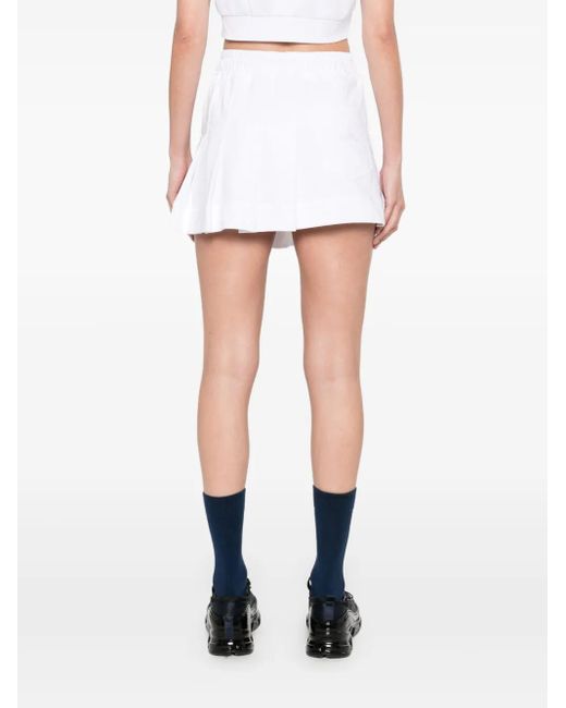 Vivienne Westwood White Cheerleader Mini Skirt
