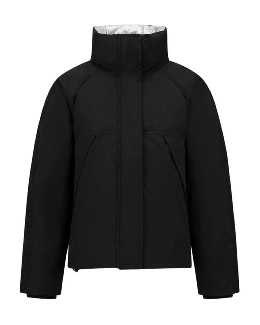 Herno Black High-Neck Padded Jacket