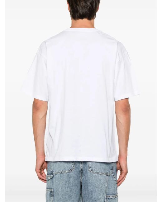 DIESEL White T-Boxt-Div for men