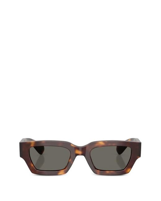 Oliver Peoples Gray Edition 6 Tortoiseshell-Effect Rectangle-Frame Sunglasses