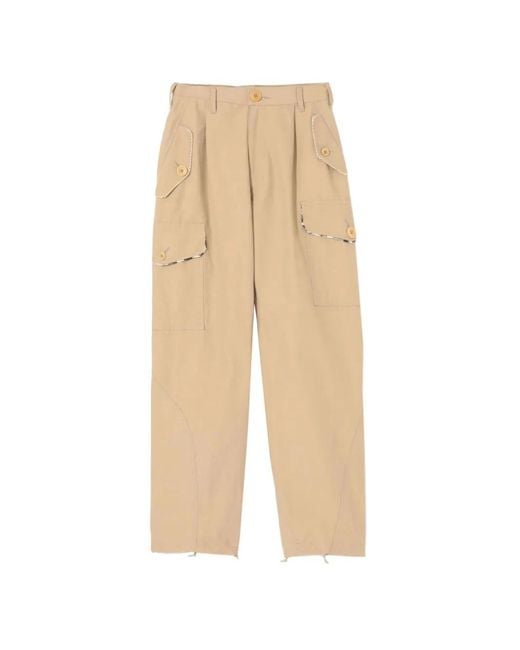 Undercover Natural Multi-Pocket Cargo Pants