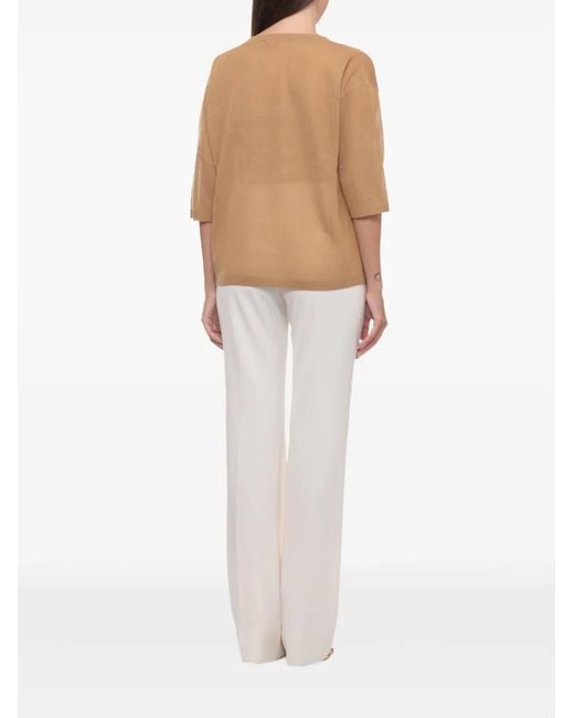 Emme Natural Emmangizia Short-Sleeve Sweater