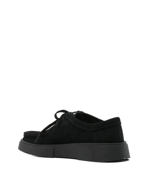 Clarks Black Suede Sneakers for men