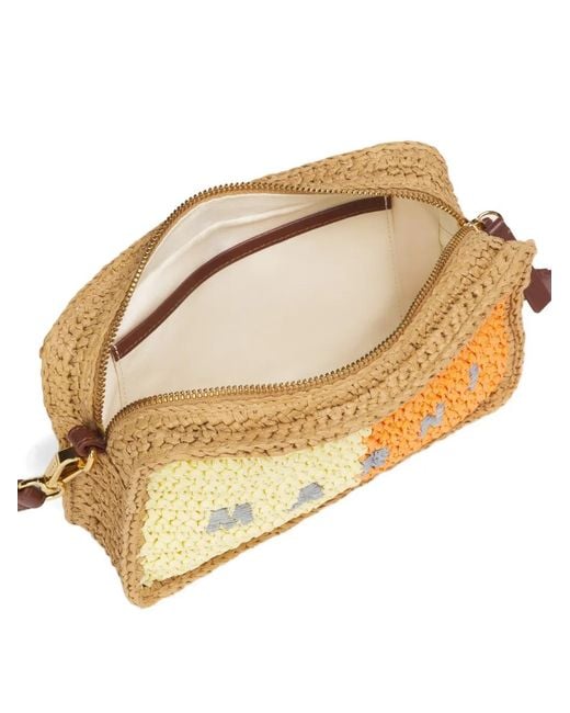 Marni Metallic Seaside Colour-Block Camera Bag