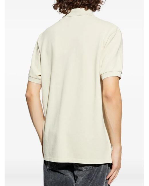Isabel Marant White Logo Polo for men