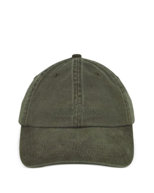メンズ Stone Island ベースボール キャップ Green